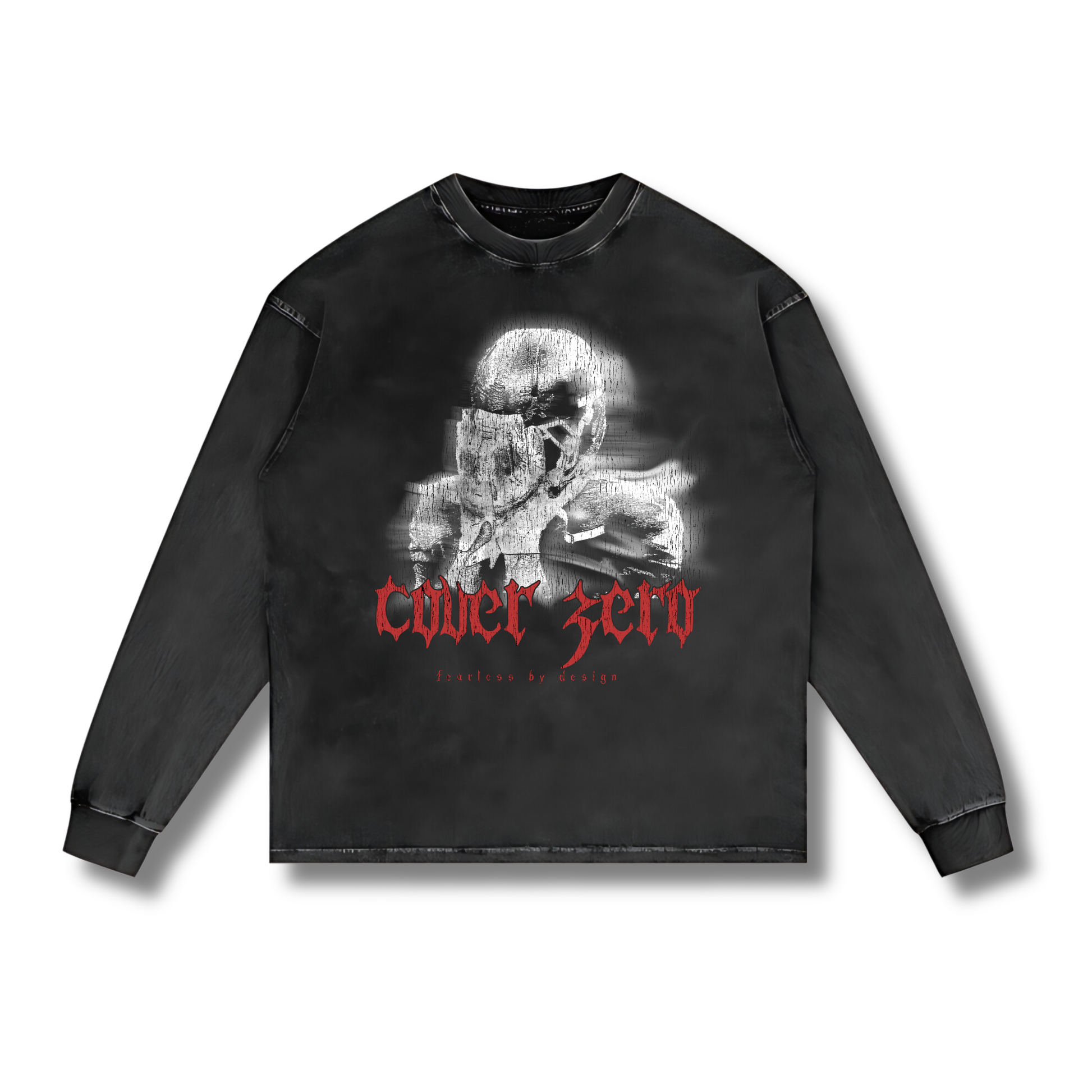 Why So Serious Long Sleeve Tee - Cover Zero